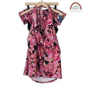 New! Aqua Couture 2 Piece Tankini Floral Paisley Bohemian Swimsuit Plus Size 3X